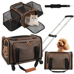 Airline Approved Expandable Premium Pet Carrier
